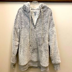 Aerie Plush Quarter Zip Sweatshirt